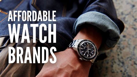 best watch brands that are affordable